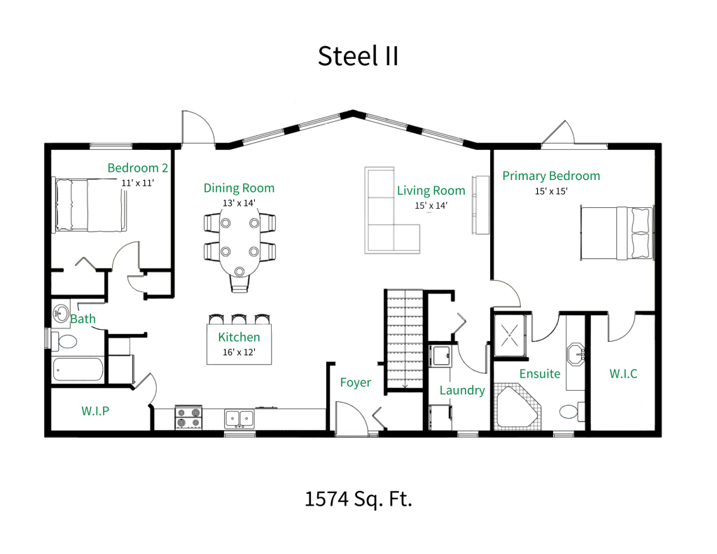 Steel II Floorplan