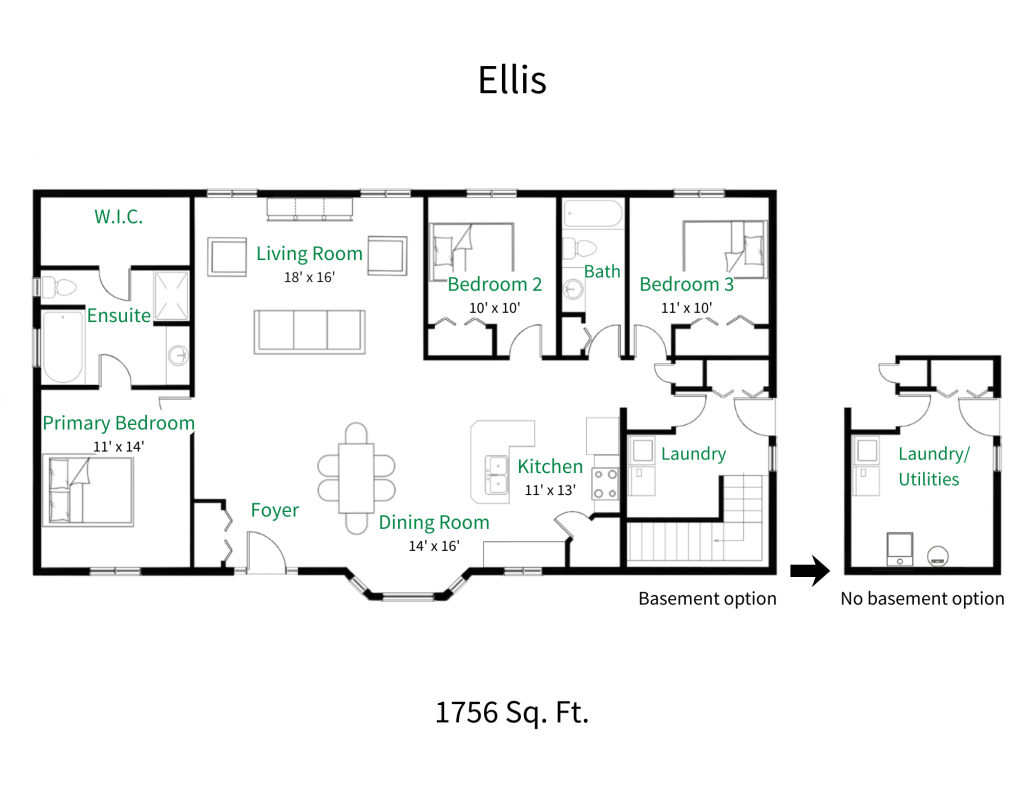Ellis Floorplan