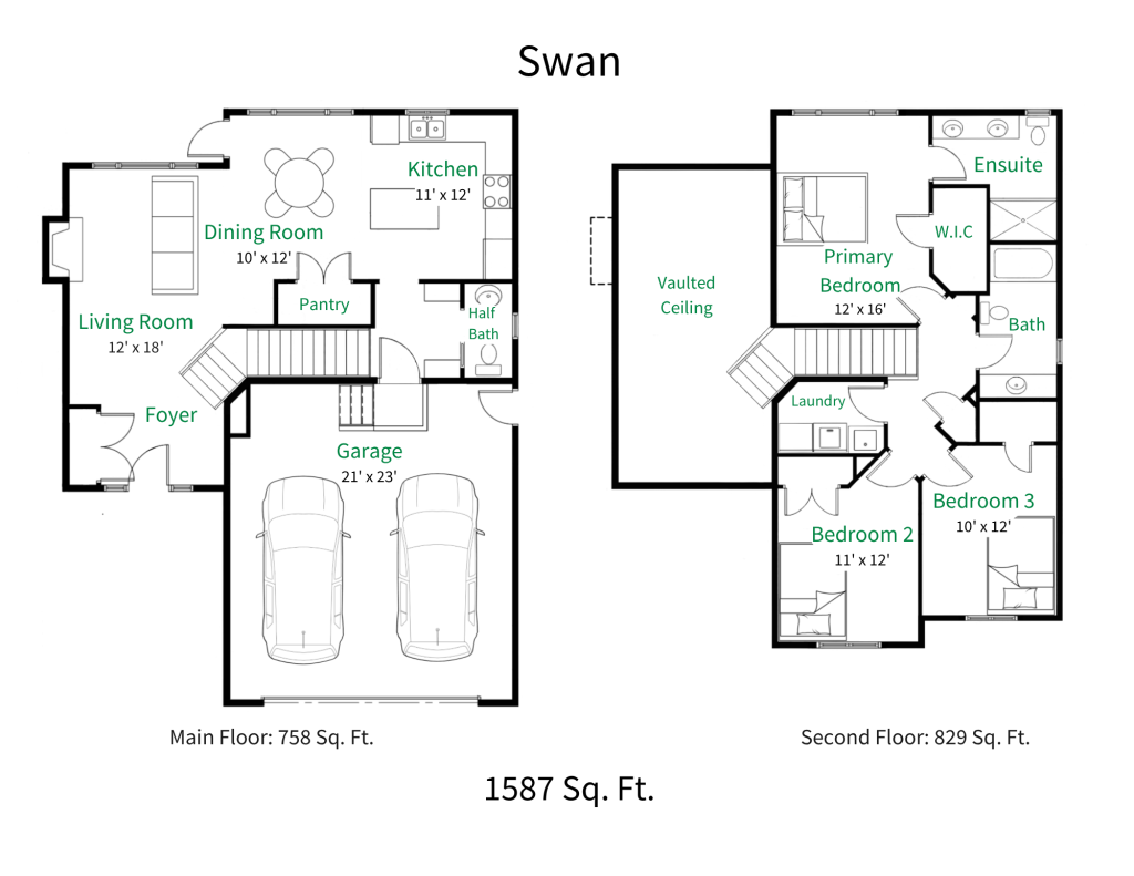 Swan Interior